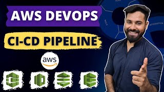 AWS CodeDeploy with CodePipeline  Complete CICD Project for DevOps Engineers Hindi [upl. by Aiuqat]