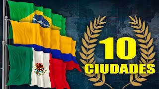 Las 10 ciudades más ricas de Latinoamérica  Divulgando [upl. by Anehc]