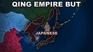 HOI4 Great War Redux Qing Empire But Japanese Timelapse [upl. by Sapphira]