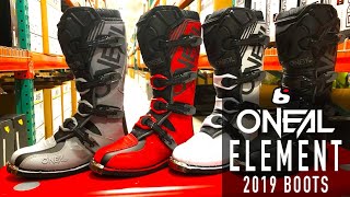 ONeal 2019 Element Boot  BTO Sports Warehouse Review [upl. by Yenoh531]