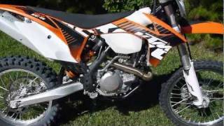 2012 KTM 450xcw First Review [upl. by Aroon]