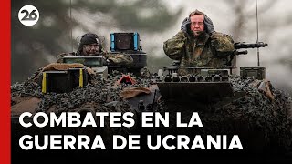 Combates en la guerra de Ucrania [upl. by Cerallua]