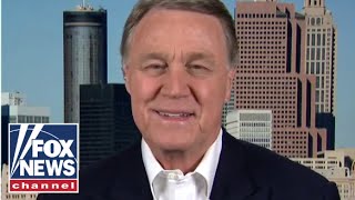 Perdue reacts to Trumps tweet bashing GOP leadership over Defense Bill [upl. by Kwabena]