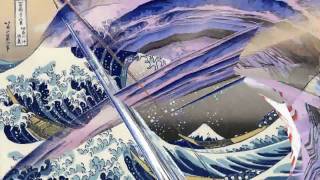 Hokusai Great Wave Animation  old version [upl. by Lahcar189]