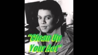 Jermaine Jackson Clean Up Your Act Produced by Preston Glass [upl. by Derr667]