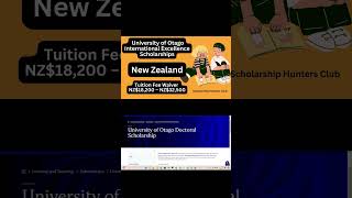 University of Otago  International Excellence Scholarships  Study in New Zealand [upl. by Eintruok382]