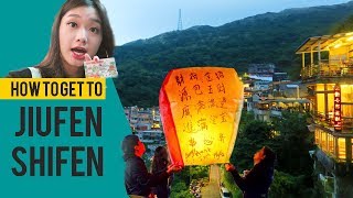 TAIWAN EP 7  DIRECTIONS TO JIUFEN amp SHIFEN 九份 十分 [upl. by Ycnan]