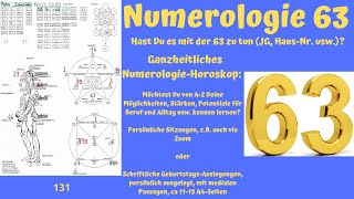 Numerologie 63 [upl. by Polik787]