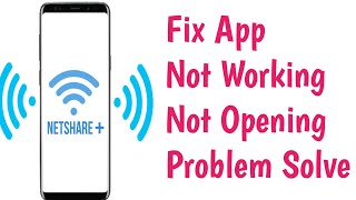 Net share NetShare App not working not open problem Net Share NetShare App not opening not starting [upl. by Ilwain639]