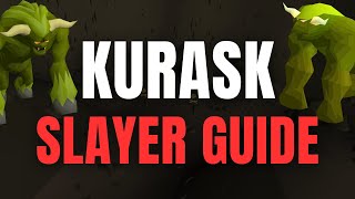 OSRS Kurask Slayer Guide  Easy AFK Profit Underrated [upl. by Aleirbag]