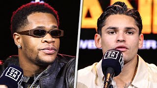 HEATED Devin Haney vs Ryan Garcia • FULL PRESS CONFERENCE • NYC  DAZN Boxing [upl. by Shorter250]