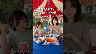 🇰🇷Market Day Street Foods in KoreaTeokboki korea koreanfoods tteokbokki streetfoodskorea [upl. by Nek]