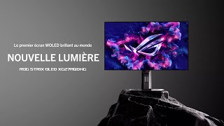 Moniteur ROG Strix OLED XG27AQDMG  Republic of Gamers [upl. by Forelli872]