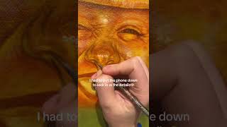 Painting a face on a cup artshorts [upl. by Raffo]