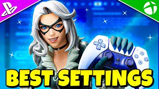 NEW BEST Controller SETTINGS  Sensitivity in Chapter 5 Fortnite Tutorial [upl. by Eyeleen]