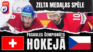 ŠVEICE VS ČEHIJA  2024 GADA PASAULES HOKEJA ČEMPIONĀTA ZELTA MEDAĻAS SPĒLE [upl. by Ornas488]