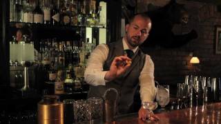 How to Make a Perfect Classic Gin Martini Cocktail by Jim Meehan [upl. by Enyedy]