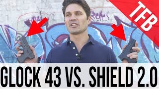 Glock 43 Versus Smith amp Wesson Shield 10 and 20 Which is a Better Carry 9mm [upl. by Bohrer]