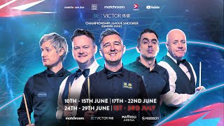 WATCH LIVE  2024 BetVictor Championship League Snooker Ranking Edition [upl. by Sinaj]