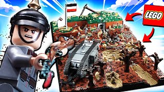 I built a BRUTAL Lego WW1 Trench War [upl. by Arde]