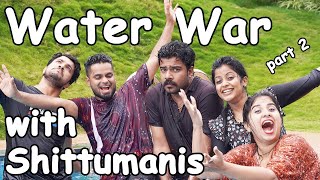 Water War  Part 2 Kukku amp Deepa Ft Aparna Thomas  Jeeva amp Lijo Vlog  046 [upl. by Nytsud]