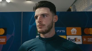 Declan Rice Post Match Interview  Porto 10 Arsenal [upl. by Siseneg]