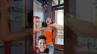 prank thebarbershopguy barber barbernation comedy funny barbershop haircut [upl. by Aissilem]