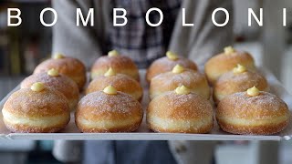 BOMBOLONI ALLA CREMA 🤍 LA MIA RICETTA INFALLIBILE [upl. by Yci638]