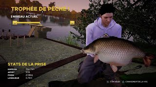 Fishing Sim World Boss Carpe The Tish Gigantica road lake [upl. by Morice45]