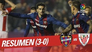 Resumen de Levante UD vs Athletic Club 30 [upl. by Ynoble]