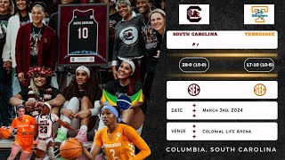 No 1 South Carolina vs Tennessee  SEC  3324 [upl. by Anaimad568]