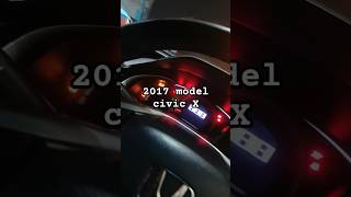 Civic X 2017  model  five star motor [upl. by Pollitt]