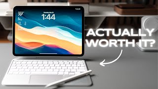 M4 iPad Pro NEW Magic Keyboard 2024 Review [upl. by Damalus]