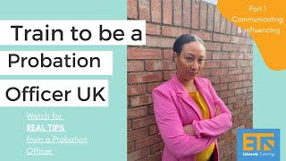 Train To Be A Probation Officer UK  Tips for the Application [upl. by Eckart]