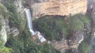 Katoomba Falls after heavy rain [upl. by Eleanor776]