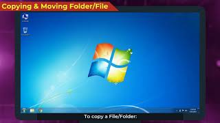 How to delete or restore a folderfile  Copying and moving folderfile  Class5 [upl. by Nosnev]