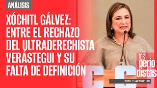 Análisis ¬ Xóchitl Gálvez Entre el rechazo del ultraderechista Verástegui y su falta de definición [upl. by Aryk]