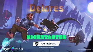 Delares  ActionRPGroguelike  Survive Explore Thrive  Kickstarter Trailer [upl. by Anairo]