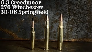 65 Creedmoor vs 270 Winchester vs 3006 Springfield Steel Penetration Test [upl. by Sevik]