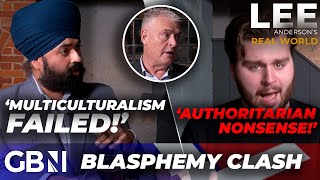 ‘Respect Britain or LEAVE’  Fiery Clash Over Blasphemy Laws as Guest Calls for MASS DEPORTATIONS [upl. by Yeloc]