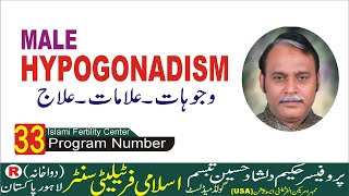 MALE HYPOGONADISM مردانہ ہارمونز کاکافی کم پیدا ہوناHerbalپروفیسرحکیم دلشادحسین تبسمکامیاب علاج [upl. by Colin909]