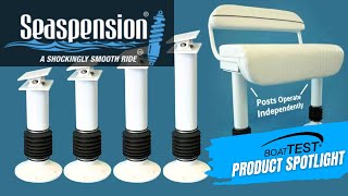 A Smoother Ride Seaspension Product Spotlight  BoatTEST Product Review [upl. by Emirac]