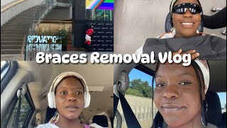 BRACES REMOVAL VLOG  braces removal orientation day at uni… [upl. by Kathrine]