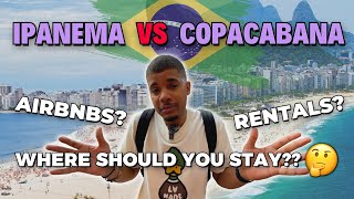 Ipanema vs Copacabana Which is the Best Neighborhood to Live in Rio de Janeiro Brazil [upl. by Nertie]