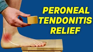 Peroneal Tendonitis Taping  Peroneal Tendinopathy Taping [upl. by Sicard345]