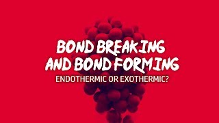 GCSE Chemistry 19 Bond Breaking and Bond Forming  Exothermic or Endothermic [upl. by Nevin744]