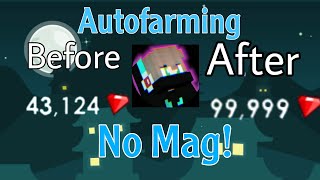 PKUY Growtopia How to Autofarming Without a Mag Best Method [upl. by Snodgrass]