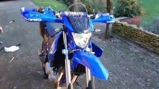 TAKKONI YAMAHA WR125X Modding Project [upl. by Lehman]