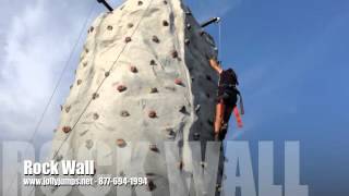 Rock Wall Rental Murrieta Rock Wall Rental Temecula Rock Wall Riverside Southern California [upl. by Earezed]