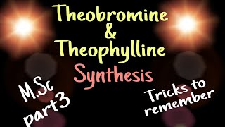 Purines derivativesTheobromineTheophylline SynthesisOrganic ChemistryMScKUK SyllabusTricks [upl. by Libnah]